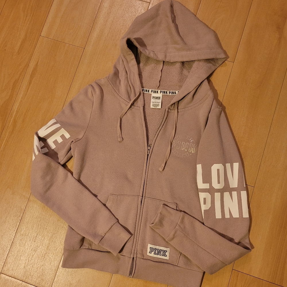 NWOT* PINK Full-zip Hoodie